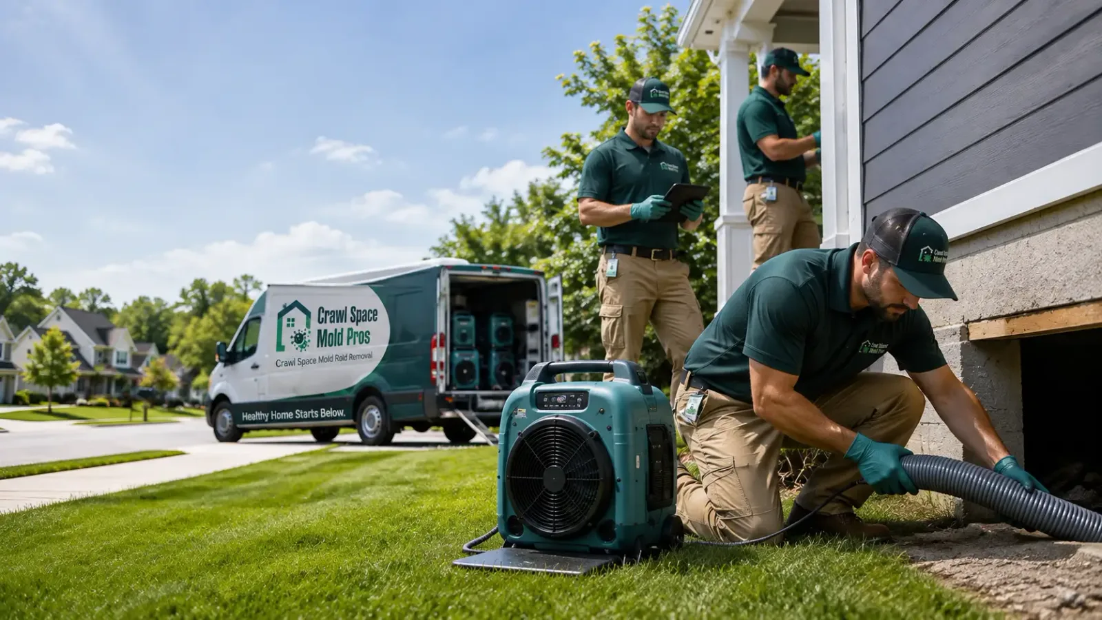 Crawl Space Mold Removal in Groveton, TX